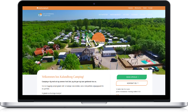 mockup af kalundborg campingplads